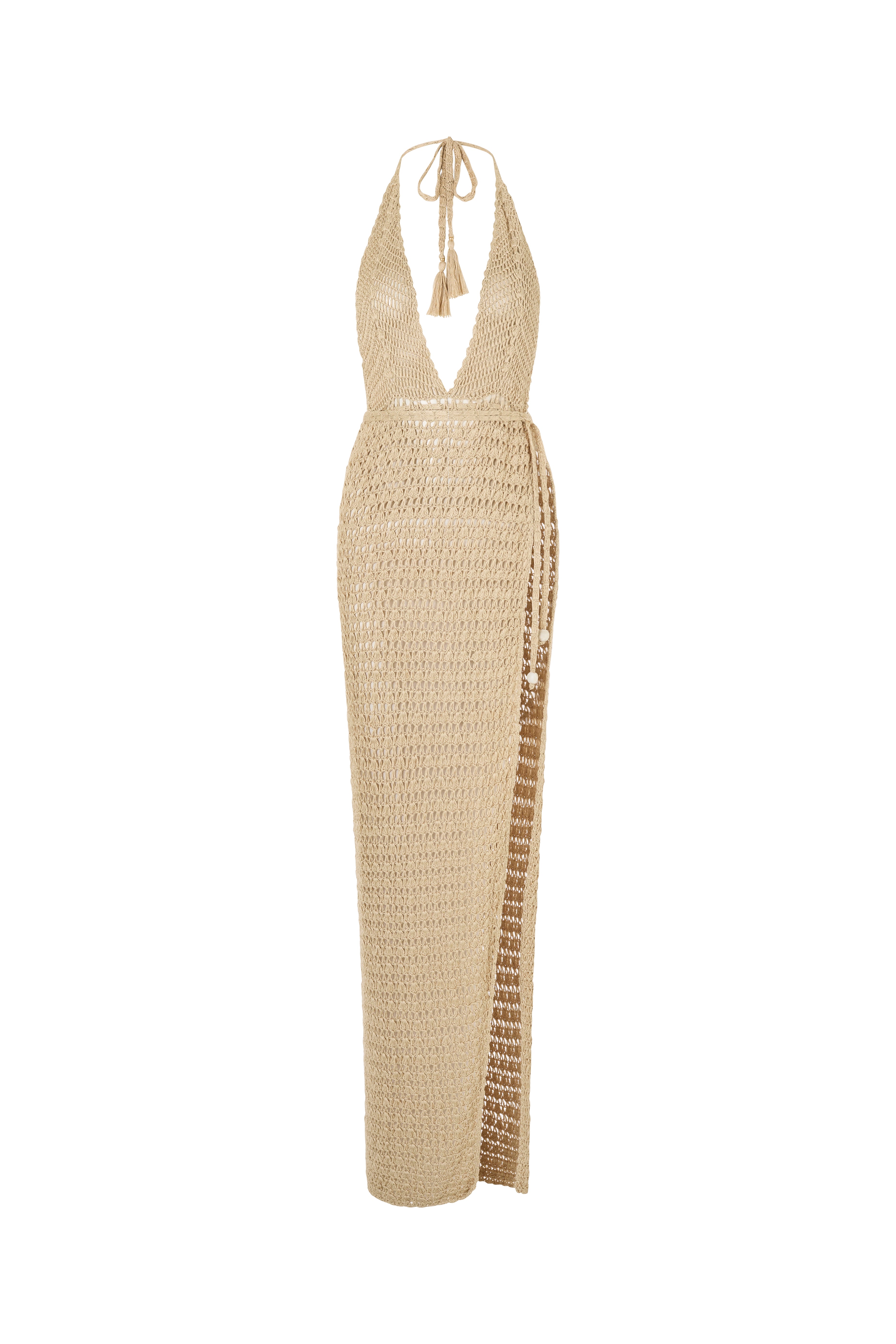 Zahira Wrap Dress Sand – Flook The Label
