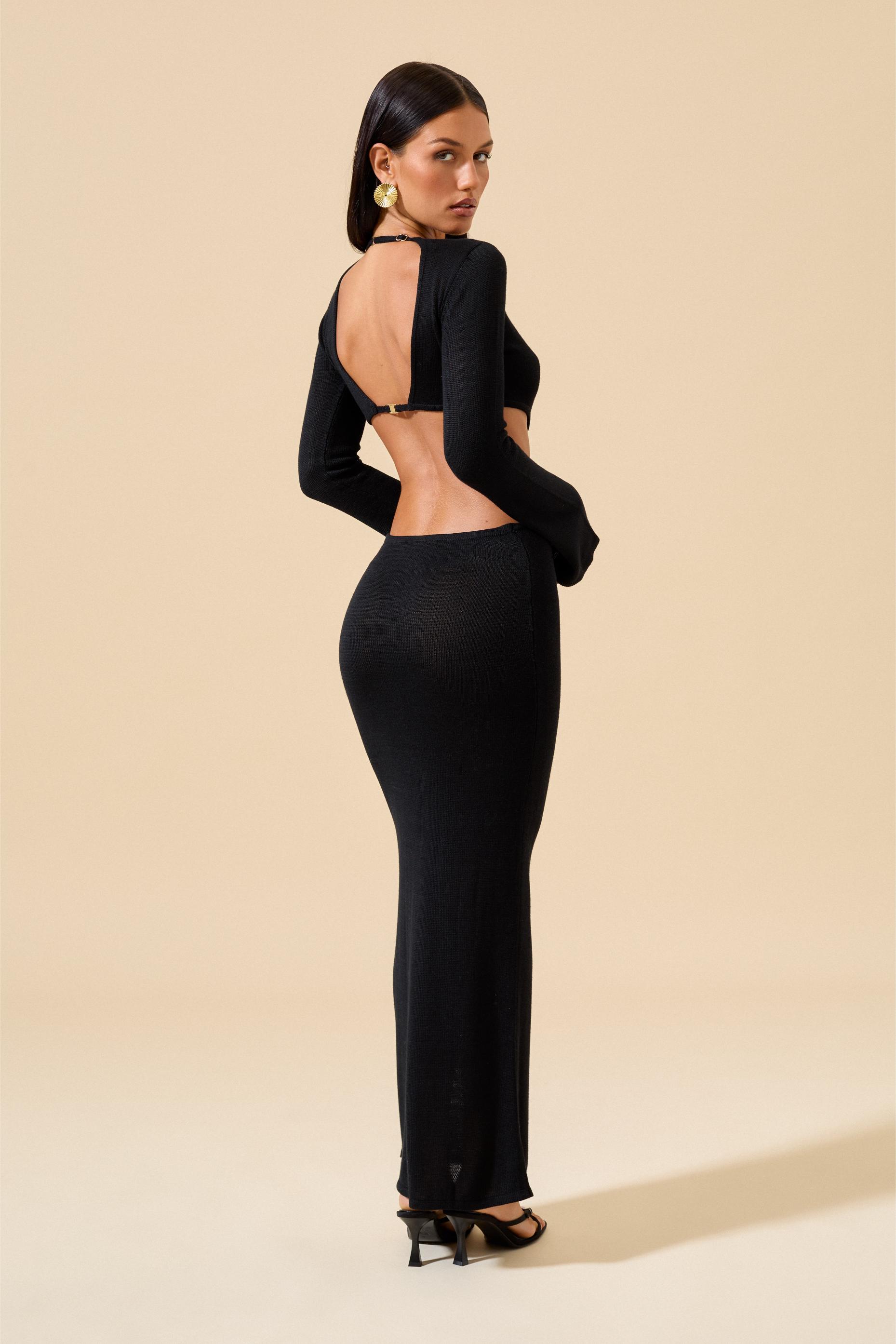 Tyla Dress M Black | Flook The Label Tyla Dress M Black | Flook The Label