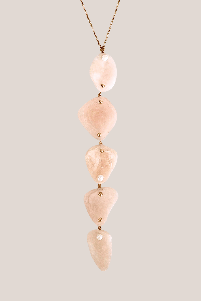Senso Drop Necklace Papaya