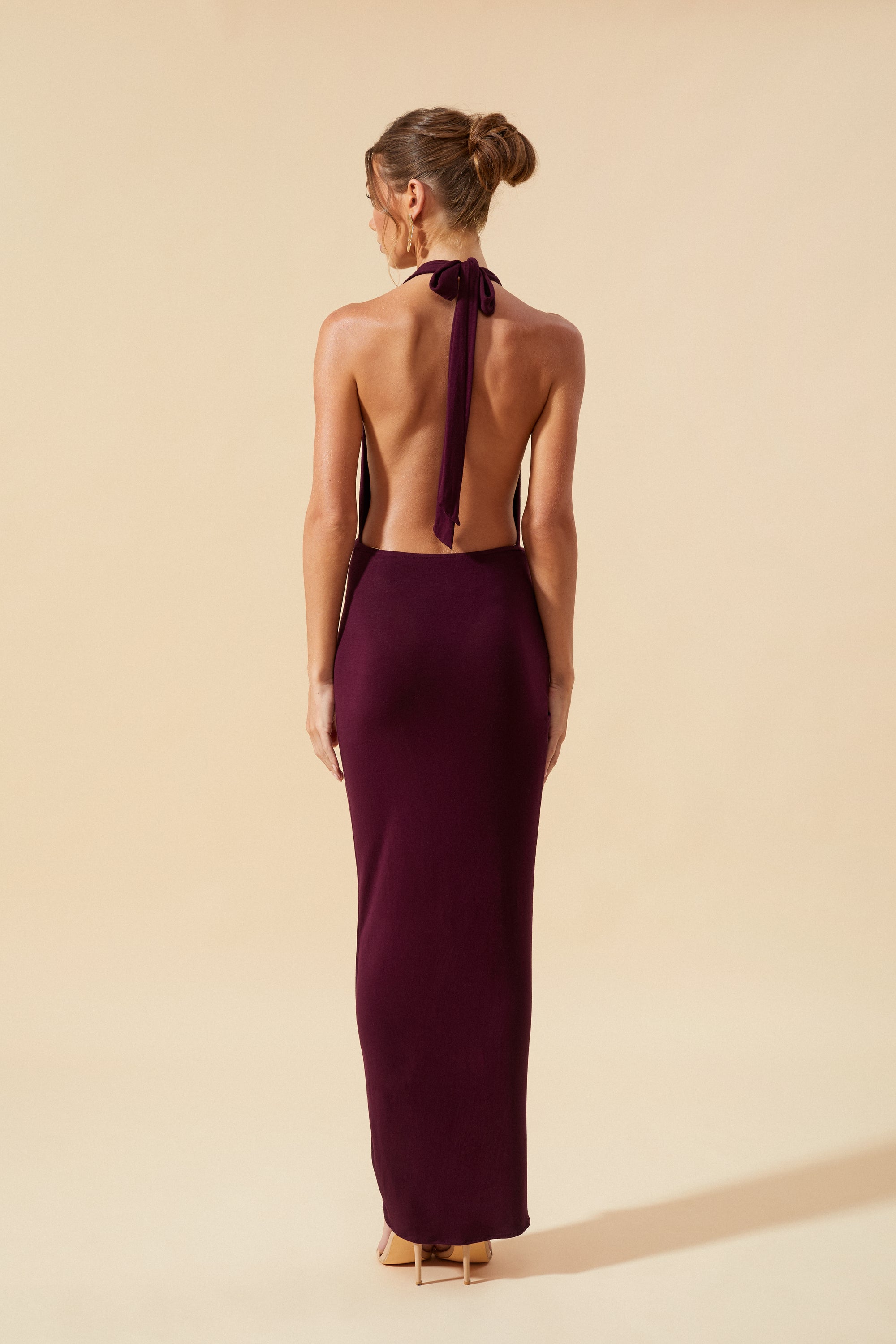 backless day dress Day Dreamer Bow Backless Satin Mini Dress Mermaid Way, M