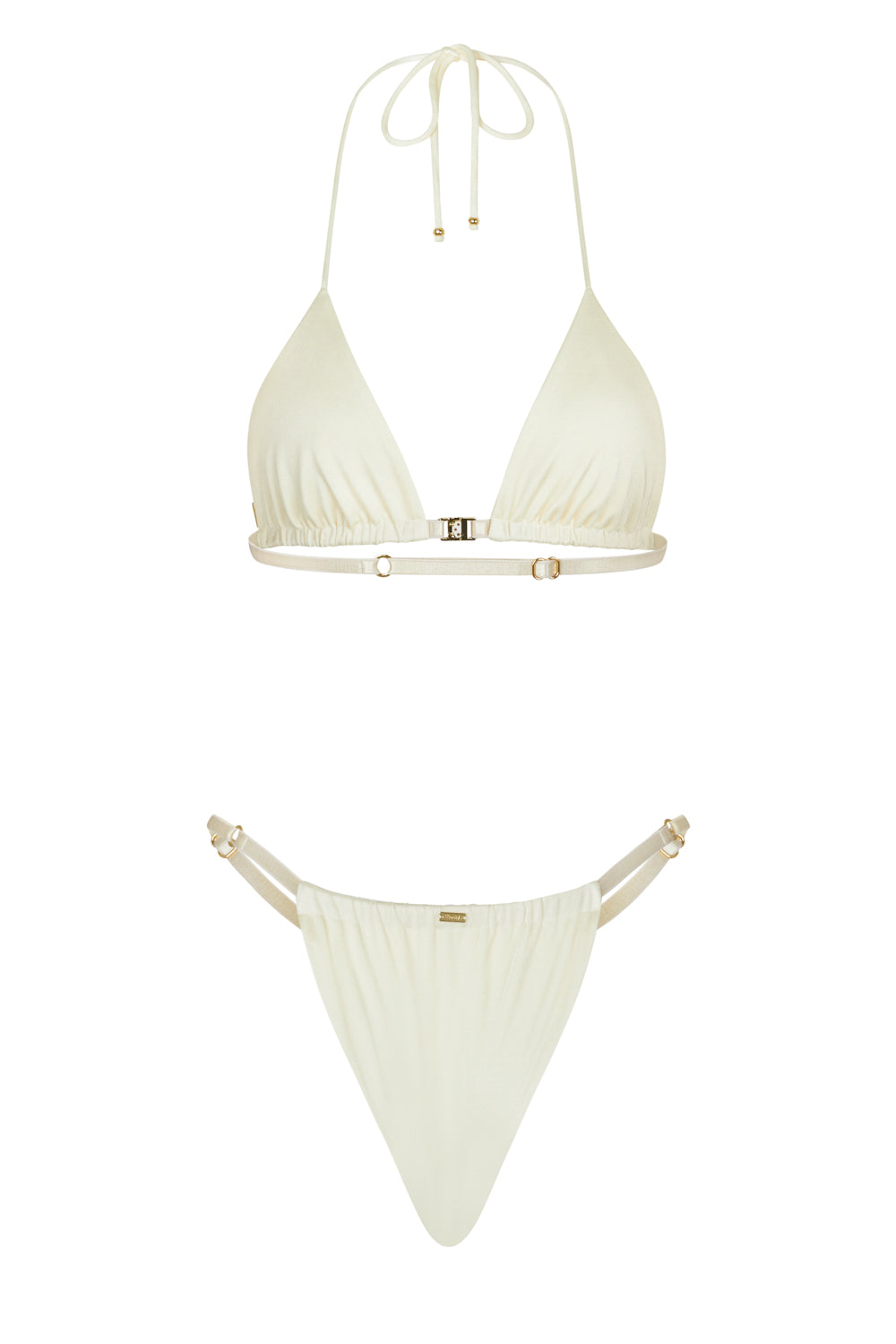 Lillia Bikini Bottom Ivory – Flook The Label