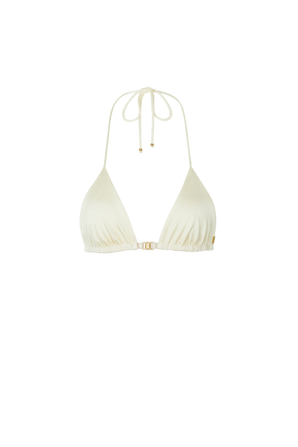 flook the label amari bralette top swimwear ivory product image front