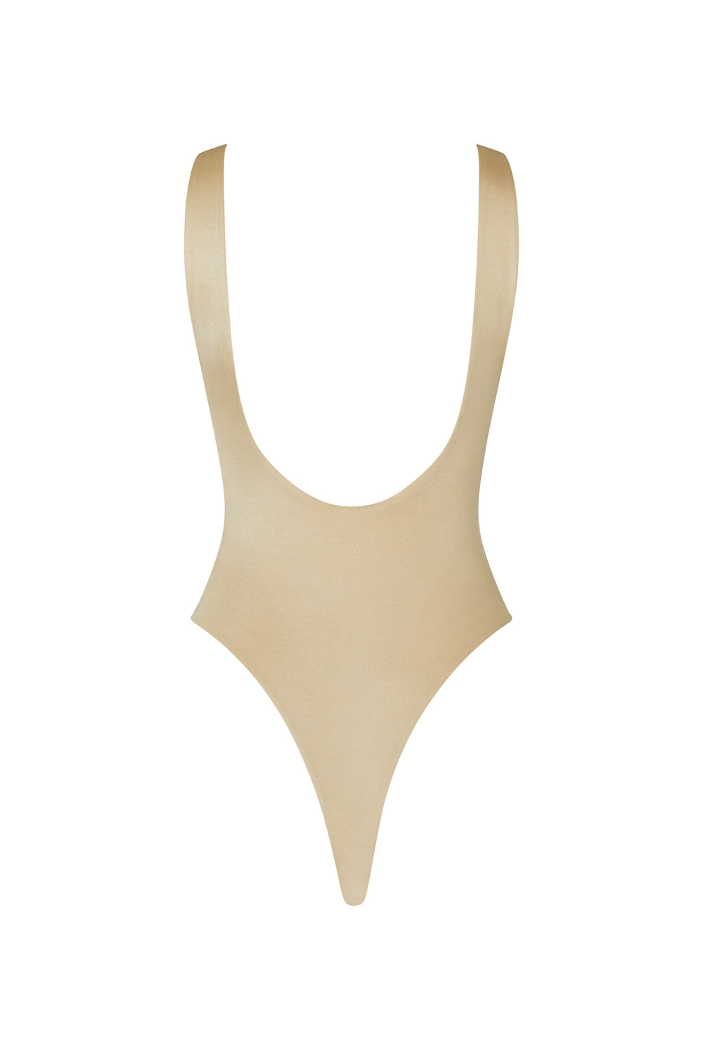 flook the label dune swimsuit swimwear gold product image back