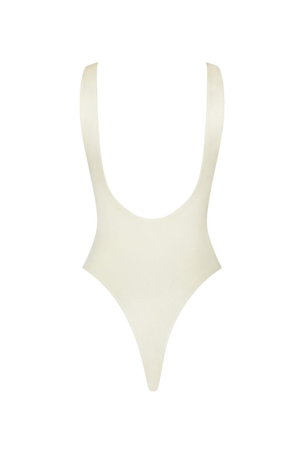 flook the label dune swimsuit swimwear ivory product image back