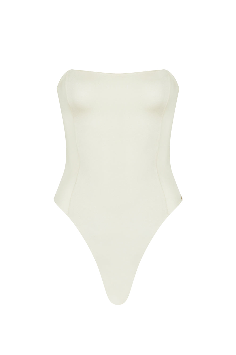 White clearance bandeau swimsuit