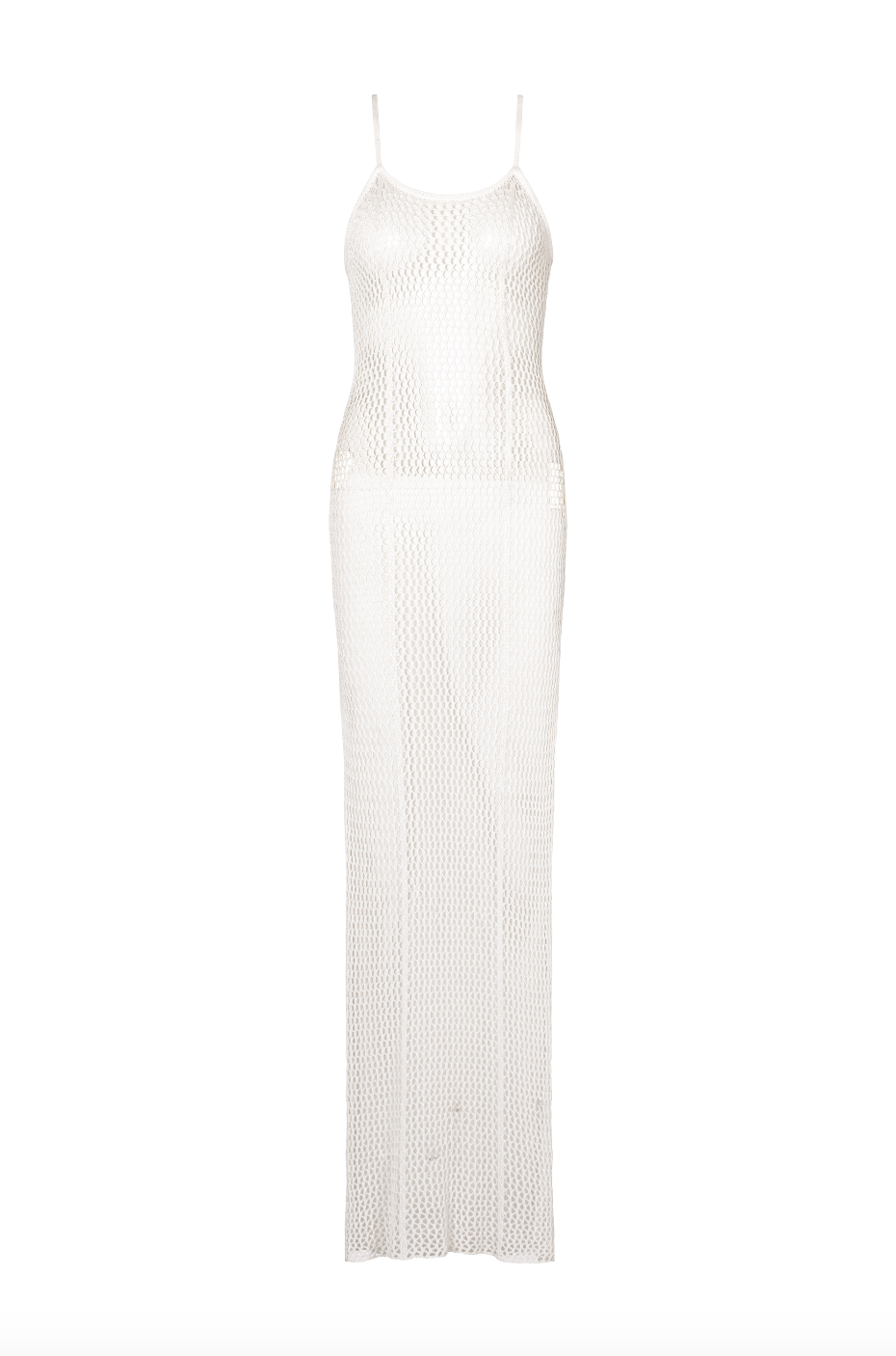 flook the label emme dress white knit product image front
