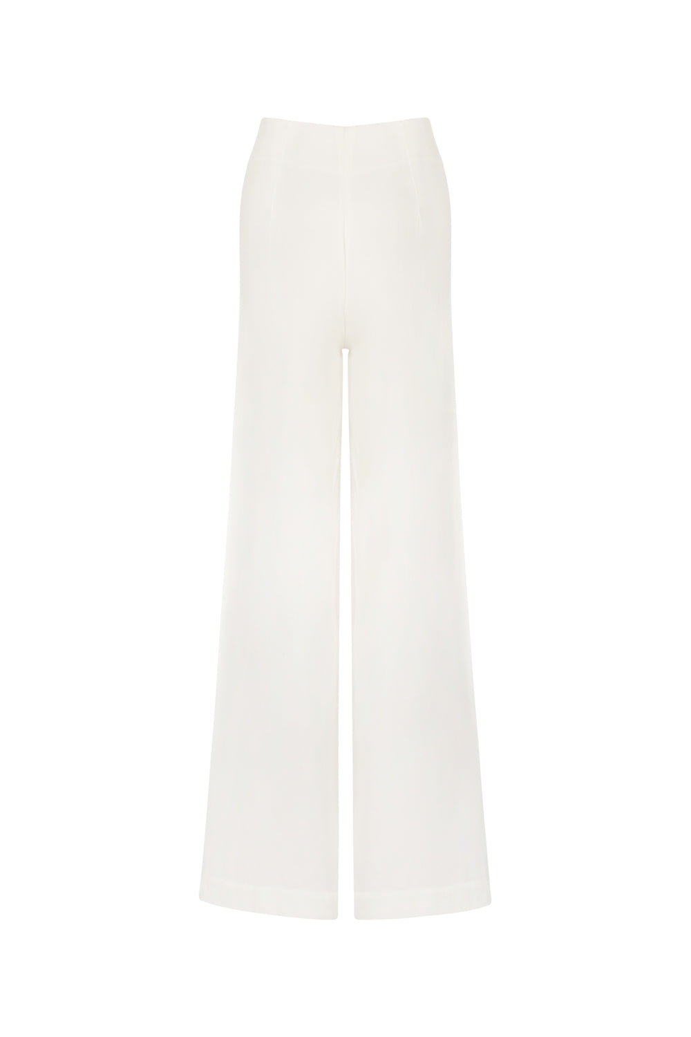 flook the label xola pants champagne white eco woven product image back 
