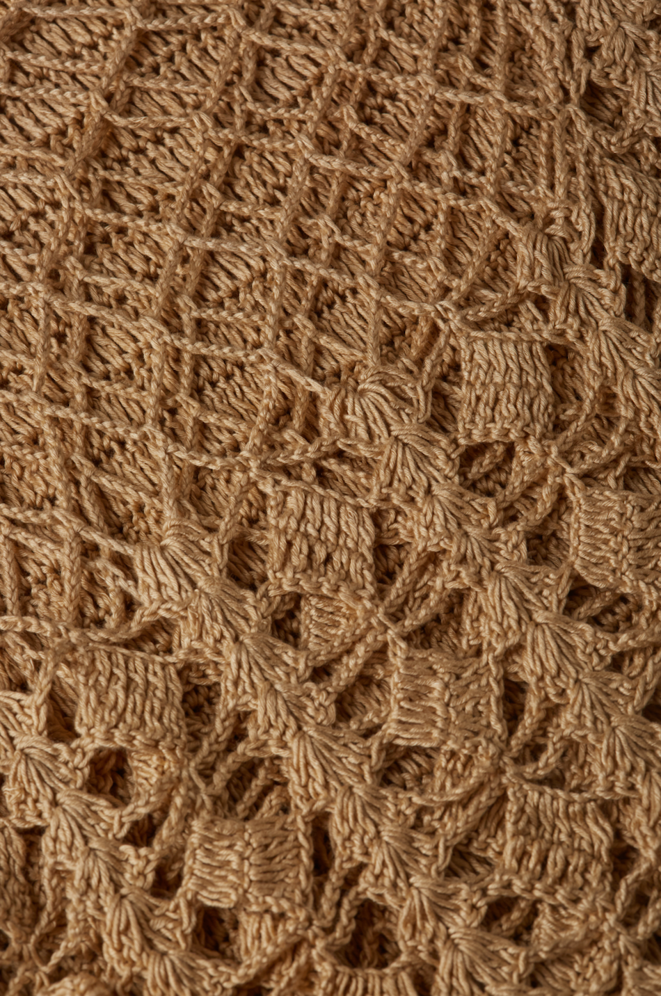 flook the label eden maxi skirt gold crochet beachwear fabric detail