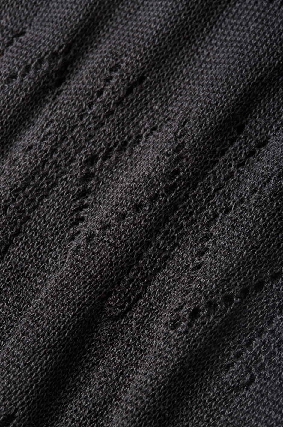 flook the label kendall dress black knit knitwear beachwear fabric detail