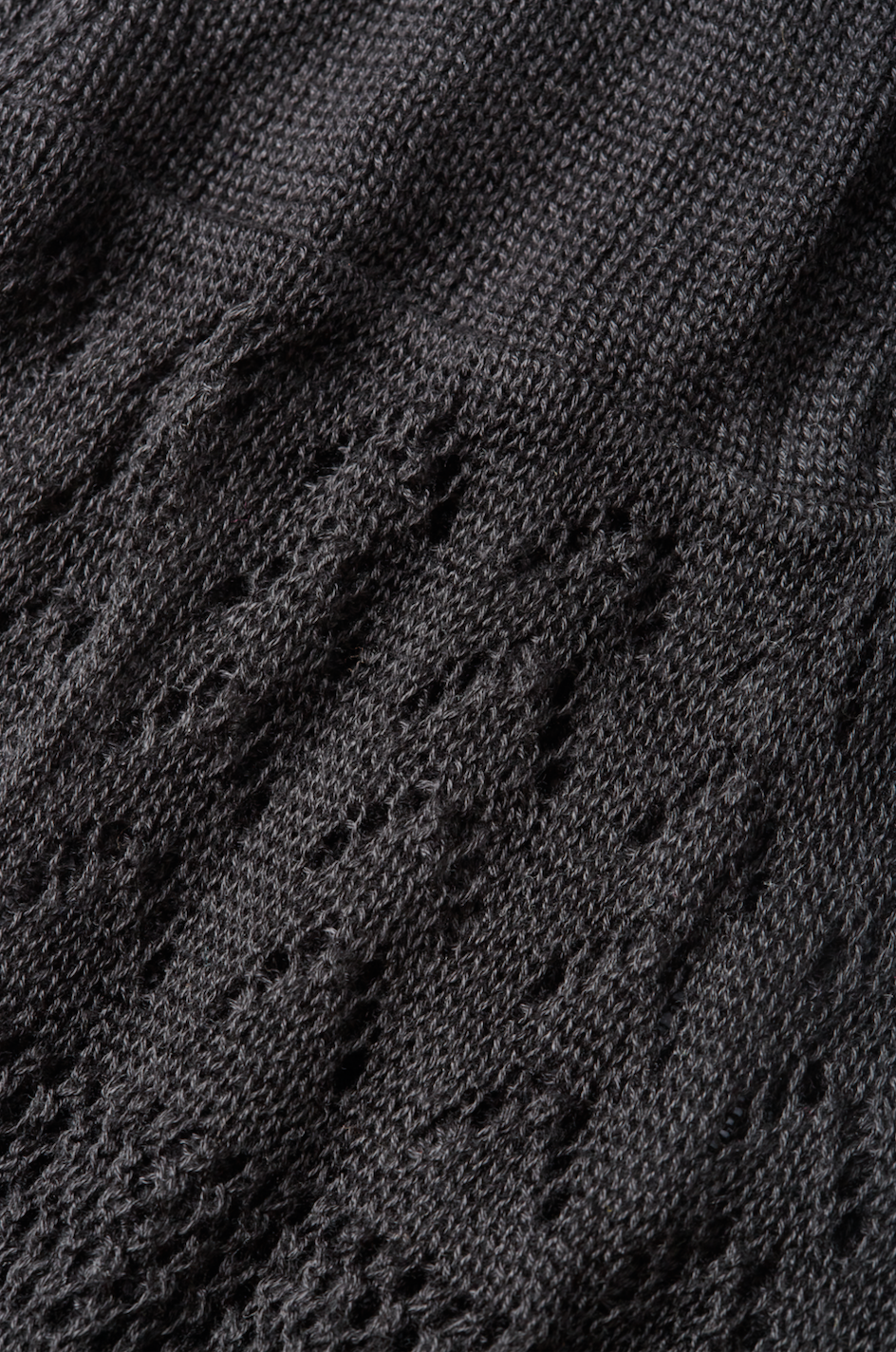 flook the label kendall dress black knit knitwear beachwear fabric detail