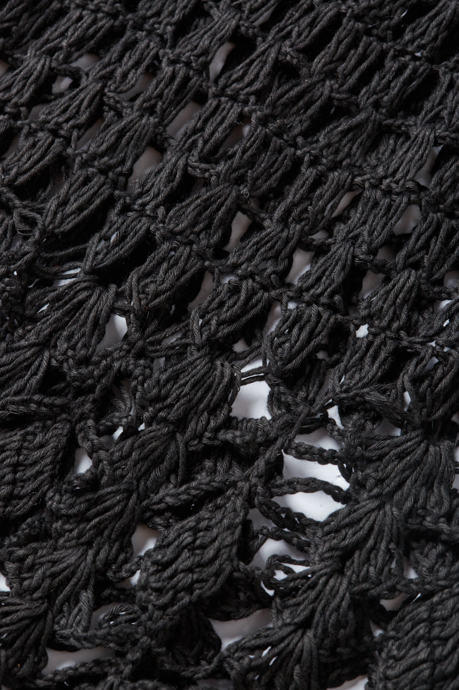 flook the label remi crop top eliana skirt black crochet beachwear detail