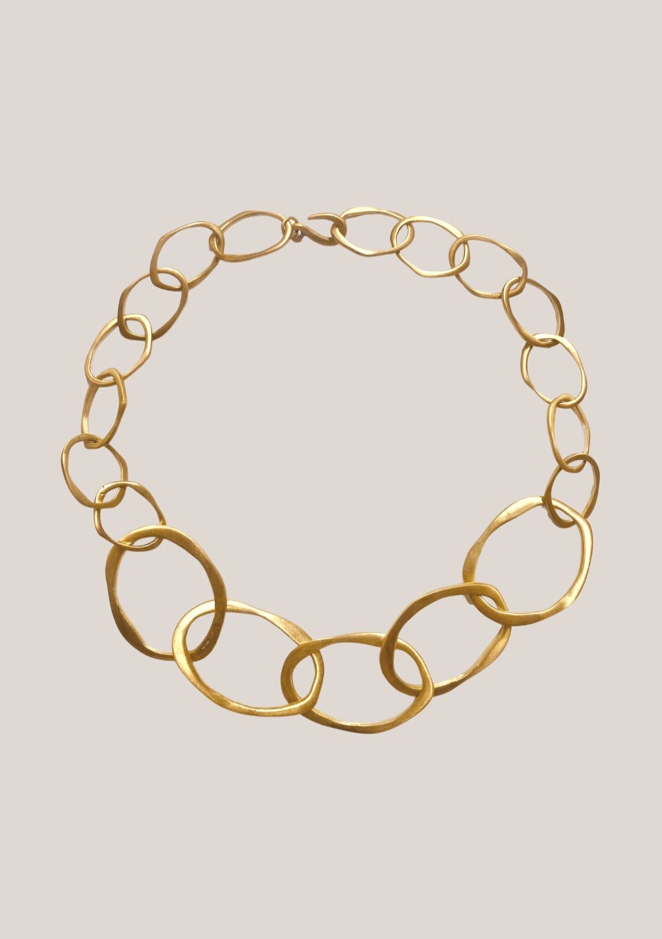 flook the label iza jewelry collab muse chain necklace gold seona dress product image