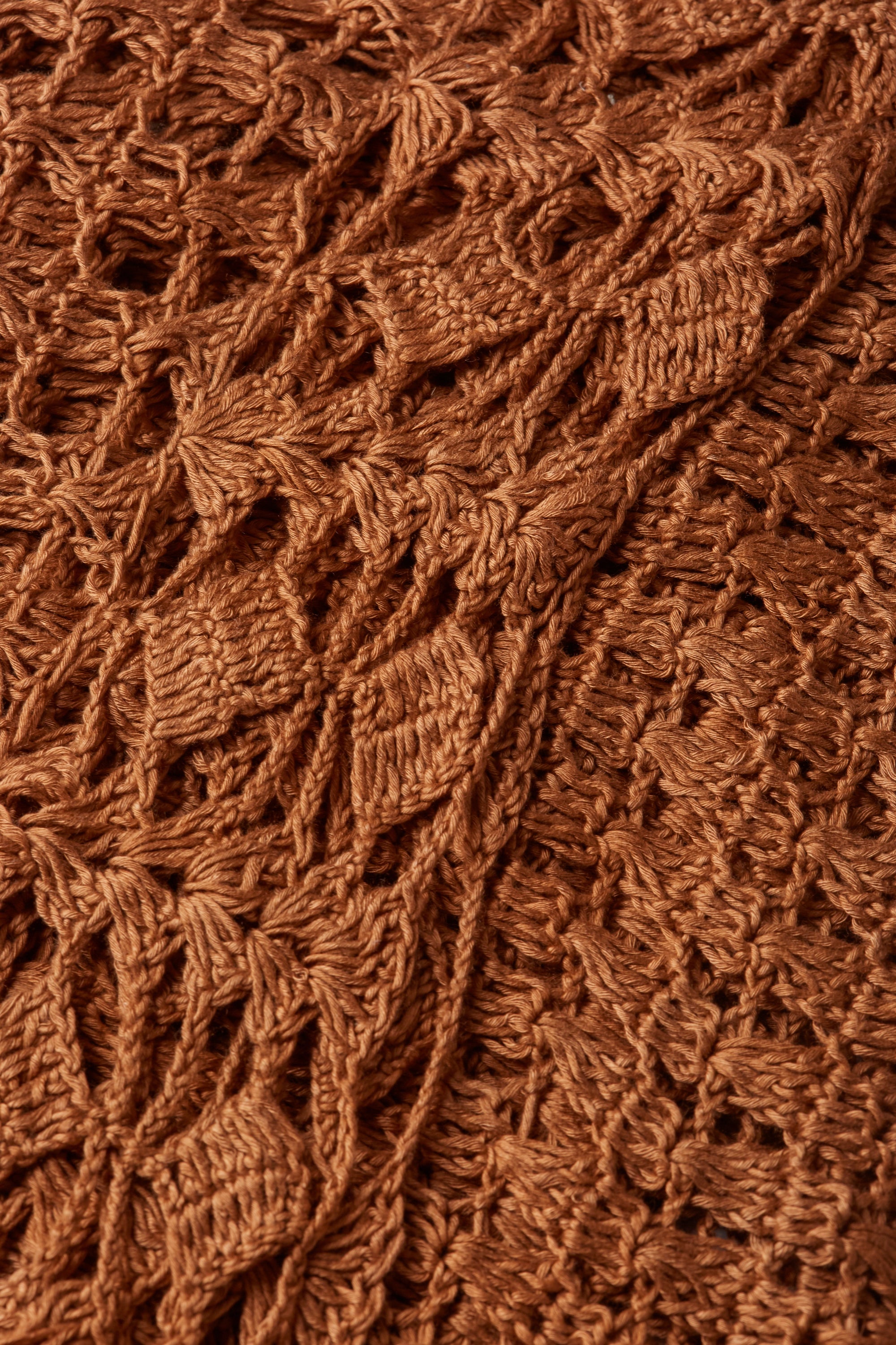 flook the label remi crop top eliana skirt rust crochet beachwear detail